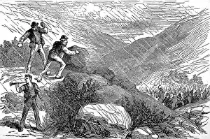 Absentee: Irish Peasants attacking an Eviction Party, Ireland, 1887