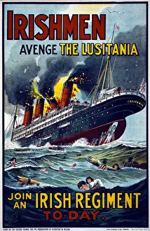 Avenge: Irishmen - avenge the Lusitania. Join an ?