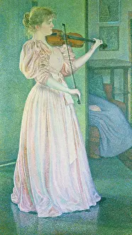 Irma: Irma Sèthe – young lady playing a violin