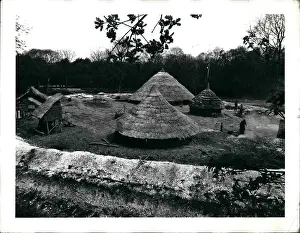 Bbc2: Iron Age reconstruction BBC TV programme