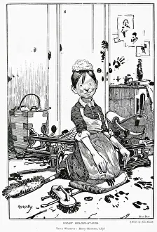 Housemaid: Iron Below-Stairs by John Hassall