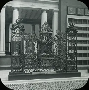 Tijou: Iron gate from Hampton Court by Huntingdon Shaw