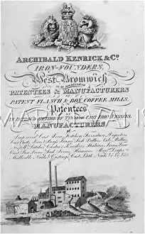 Handbill: IRON MANUFACTURER C1830