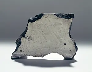 Etched: Iron meteorite