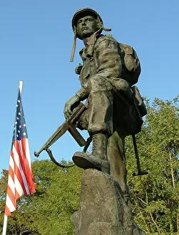 Benning: Iron Mike US Paratrooper Memorial Normandy