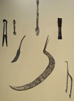 Chisel: Iron tools. 11th-12th centuries