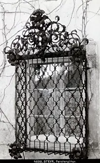 Steyr: Iron window grille in Steyr