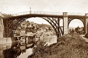 Ironbridge: Ironbridge The Bridge early 1900s