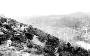 Ironbridge: Ironbridge, from Rotunda 1892