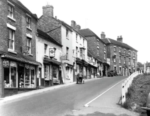Ironbridge: Ironbridge, Tontine Hill c1955