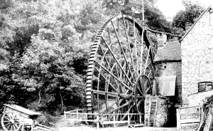 Ironbridge: Ironbridge, Waterwheel 1892