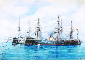 Tones: Ironclide warship Numancia (1864), the first ironclide of th
