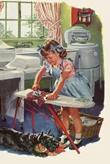 Cleans: Ironing Just Like Mom