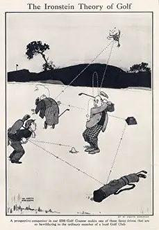 Bewildering: The Ironstein Theory of Golf, by William Heath Robinson