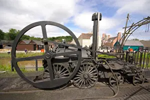 Telford: Ironwork at Blists Hill Museum, Shropshire