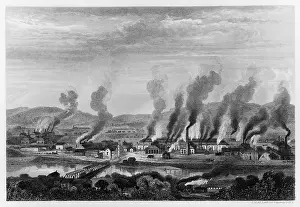 Cambria: Us - Ironworks - 1876