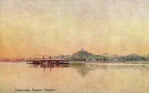 Irrawaddy: Irrawaddy River Express Paddlesteamer - Myanmar