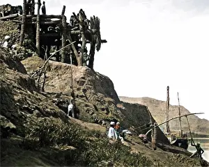 Irrigating: Irrigation from the River Nile, Egypt