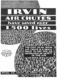 Chutes: Irvin Air Chutes - Parachutes