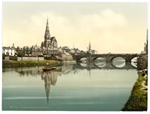 Irvine: Irvine from the river, Scotland