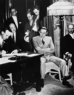 Responded: Irving Thalberg testifying at the inquest into