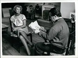 Orpheus: Isa Miranda, actress, Pietro Annigoni, Italian artist