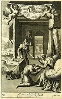 Bless: Isaac blesses Jacob