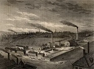 Combing: Isaac Holden & Sons Alston wool combing works