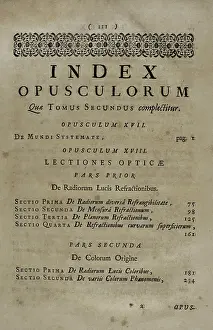 Index: Isaac Newton - English physicist, astronomer, mathematician