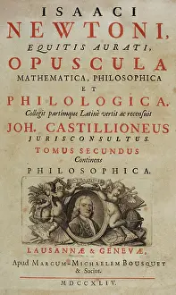 1744: Isaac Newton - English physicist, astronomer, mathematician