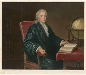 1726: Isaac Newton, Scientist - Seated