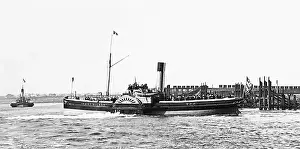 Conservancy: The Isaac Wilson paddle steamer on the River Tees