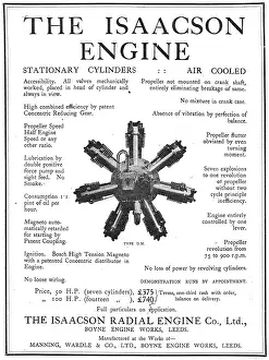 Isaacson: The Isaacson Radial Engine - Stationary Cylinders