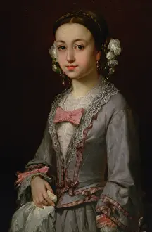 Bows: Isabel Aragon, portrait by Luis Ferrant Llausas