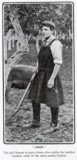 Agricutural: Isabel Jack May - girl farmer