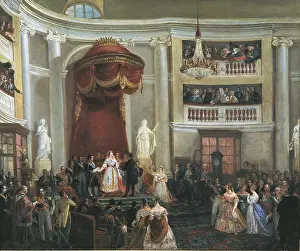 Perea: Isabella II swearing the Constitution