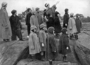 Isadora: Isadora Duncan teaching children at Rye, New York, WW1