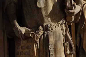 Moise: Isaiah detail, Well of Moses, Chartreuse de Champmol