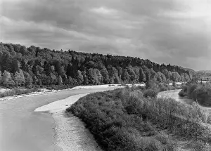 Isar: Isar between Grunwald and Pullach, around 1940