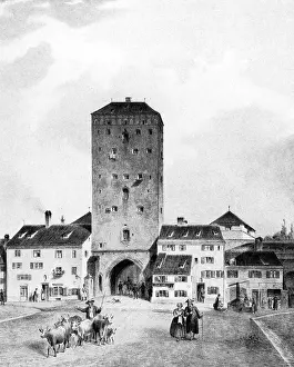 Isartor: Isartor in Munich, 1820
