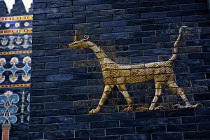 Rebuilt: Ishtar Gate. 4th century BC. Babylon