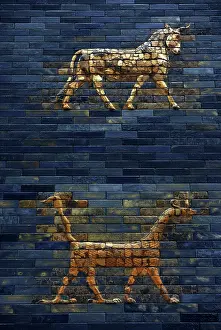 Unicorn: Ishtar Gate. 4th century BC. Babylon