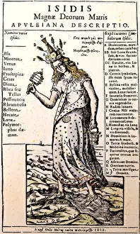 Sistrum: Isis, Egyptian goddess