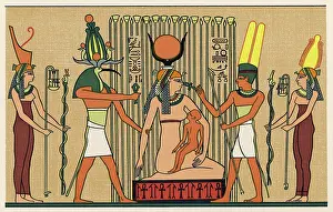 Suckles: ISIS SUCKLES HORUS