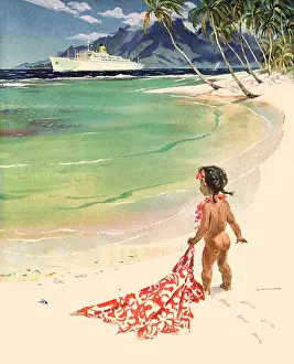 Draws: Island Child and Ship