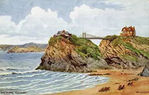 The J Salmon Image Archive (john Barrett): The Island, Newquay, Cornwall
