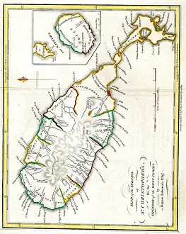 Christophers: Island of St Christophers, West Indies