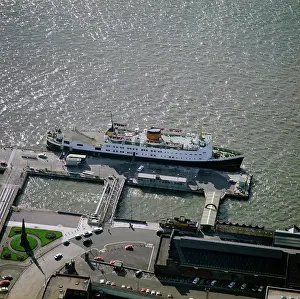 Berthed: Isle of Man ferry