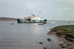 Lymington: Isle of Wight car ferry, Lymington