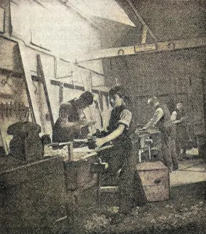Islington: Islington Technical Home - Carpenter's Shop